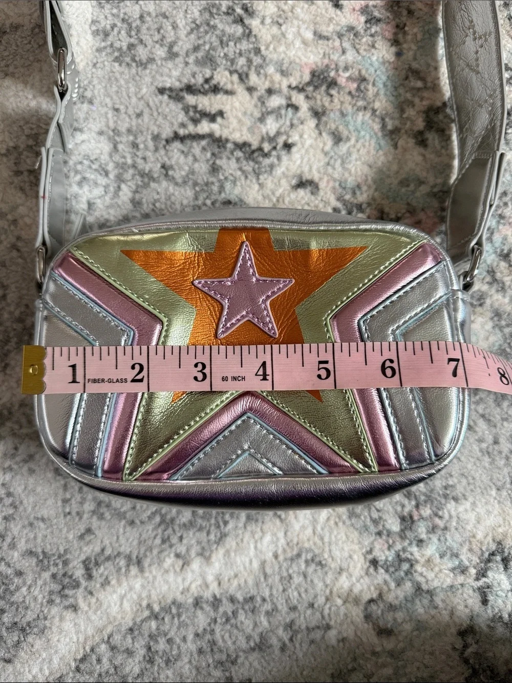 Stella McCartney Kids Silver Star Purse